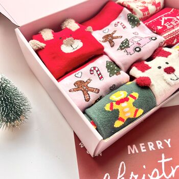 Christmas Socks Gift Box, 4 of 5