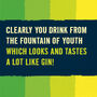 ‘Fountain Of Gin’ Funny Birthday Card, thumbnail 2 of 4