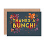 'Thanks A Bunch' Greetings Card, thumbnail 2 of 2