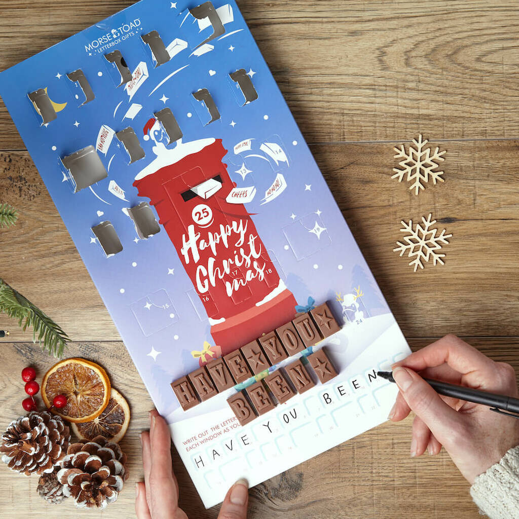 Advent Calendar For Adults By Morse Toad Notonthehighstreet
