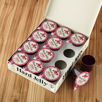 Jelly Shots Natural Cherry Flavour X 12, 15% Abv, Vegan, 2 of 4