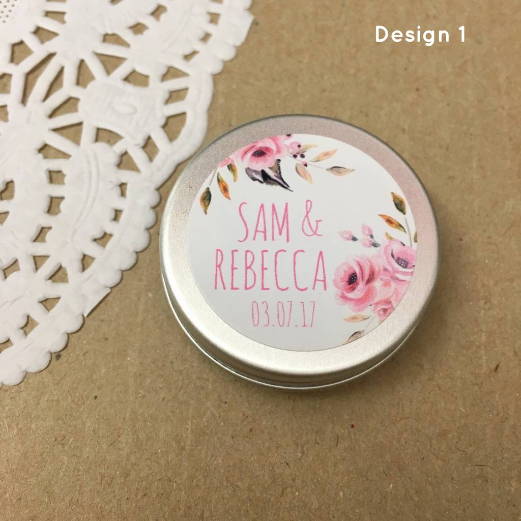 Lip Balm Wedding Favors Wedding Ideas