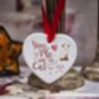 Cat Breed You Me And The Cat Ceramic Heart, thumbnail 1 of 8