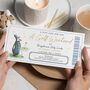 Personalised Golf Weekend Voucher For Dad's Birthday, thumbnail 1 of 4