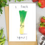 I Like You Valentines Card, thumbnail 1 of 3