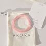Mother And Daughter Rose Quartz Crystal Bracelet Set, thumbnail 6 of 7