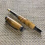 Handcrafted Spalted Pecan Black Titanium Fountain Pen, thumbnail 1 of 2