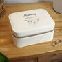 Personalised Botanical Travel Jewellery Box Gift For Her, thumbnail 3 of 6