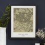 Personalised Homeowner Map Print Custom Made, thumbnail 3 of 12
