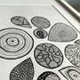 Personalised A4 Abstract Patterned Ink Drawing, thumbnail 2 of 6
