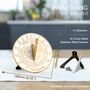 1st First Anniversary Sundial Gift Celebration Present, thumbnail 2 of 5