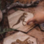 Dinosaur Wall Decor Fossil Bones Wooden Art, thumbnail 10 of 10