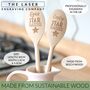 Star Baker Personalised Engraved Wooden Spoon, thumbnail 3 of 6