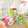 Set Of Three Storage Boxes Toy Organisers Bins Cubes, thumbnail 1 of 8