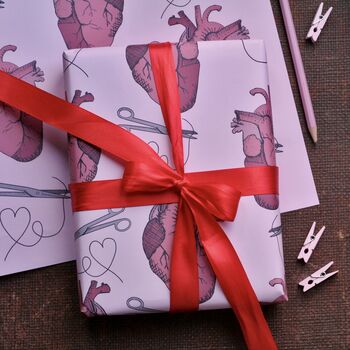 Anatomical Heart Wrapping Paper, 4 of 5