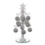 Handmade Glass Christmas Tree With Baubles, thumbnail 1 of 1