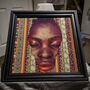 Surreal Giclee Fine Art Print, Afrocentric, Square, thumbnail 2 of 5