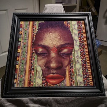 Surreal Giclee Fine Art Print, Afrocentric, Square, 2 of 5