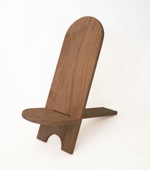 Wooden Camping Garden Viking Chair, Flat Packed, 4 of 4
