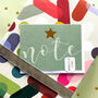 Mini Gold Foiled Note Card, thumbnail 1 of 5