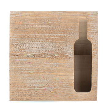 Personalised Wine Lover’s Wooden Bottle Carrier, 4 of 7