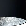 Charcoal Vintage Rainforest Lampshades In Jet Black, thumbnail 3 of 6