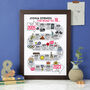 18th Birthday Personalised Print ‘The Road To 18’, thumbnail 9 of 12