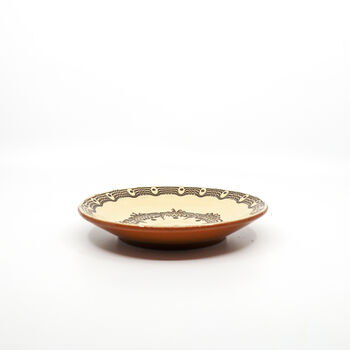 Stoneware Side Serving Plate In Beige Colour, 5 of 5