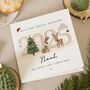 Personalised Grandson 1st Christmas Reindeer Card 2025, thumbnail 1 of 7