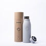 Qi Eco Hydrate Insulated Slim Bottle Stone Edition, thumbnail 1 of 9