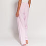 Women's Pink And White Stripe Trousers, thumbnail 3 of 5