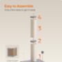 Cat Scratching Post With Spring Pompom And Sisal Pole, thumbnail 7 of 8