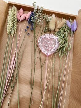 Mothers Day Letterbox Gift Dried Flowers, 3 of 6