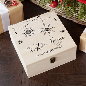Personalised Winter Magic Christmas Eve Box, 9 of 12