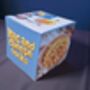 Mac And Cheese Crew Socks One Size Handcrafted Gift Box, thumbnail 4 of 6