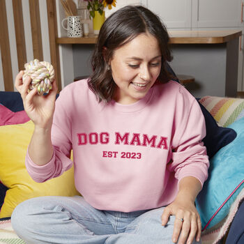 Personalised Dog Mama Est Sweatshirt, 3 of 7