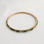 Beaded Tarnish Resistant Bangle, thumbnail 2 of 4