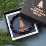 Christmas Personalised Multi Layered Beaded Leather Bracelet For Men, thumbnail 6 of 11