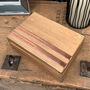 Personalised Wooden Anniversary Keepsake Box, thumbnail 2 of 10