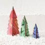 Christmas Tree Set, Jewel Swirls, thumbnail 2 of 6