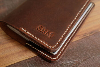 Personalised Leather Passport Cover, 3 of 8