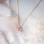 14 Kt Blush Rose Gold Filled Necklace, thumbnail 1 of 3