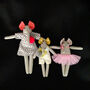 Handmade Elephant Doll In Ballet Tutu, thumbnail 3 of 3