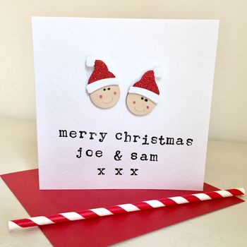 Personalised Christmas Santa Card, 2 of 3