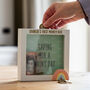 Personalised Saving For A Rainy Day Money Box, thumbnail 2 of 5