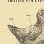 British Chicken Butcher Chart, thumbnail 5 of 9