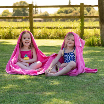 Bright Hooded Towels For Children Up To 8yrs |Bath|Swim, 4 of 12