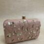 Pink Pearl Handcrafted Clutch Bag, thumbnail 1 of 5