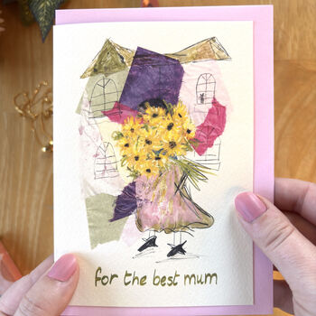 For The Best Mum Card, Mother's Birthday Card, 2 of 6