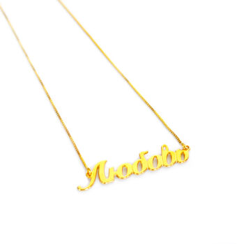 Greek Name Necklace, 2 of 4